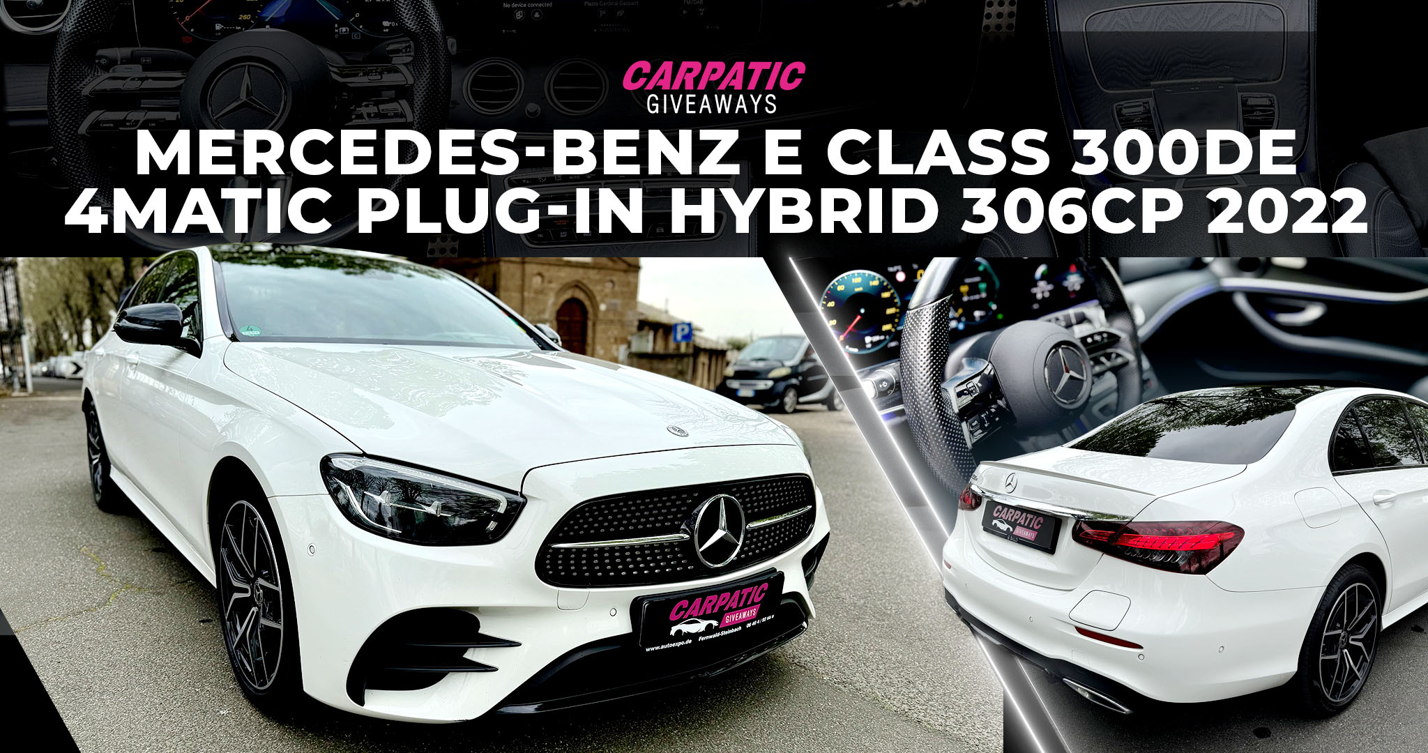Mercedes-Benz E Class 300 de 4MATIC Plug-in Hybrid AMG Line 306CP 2022