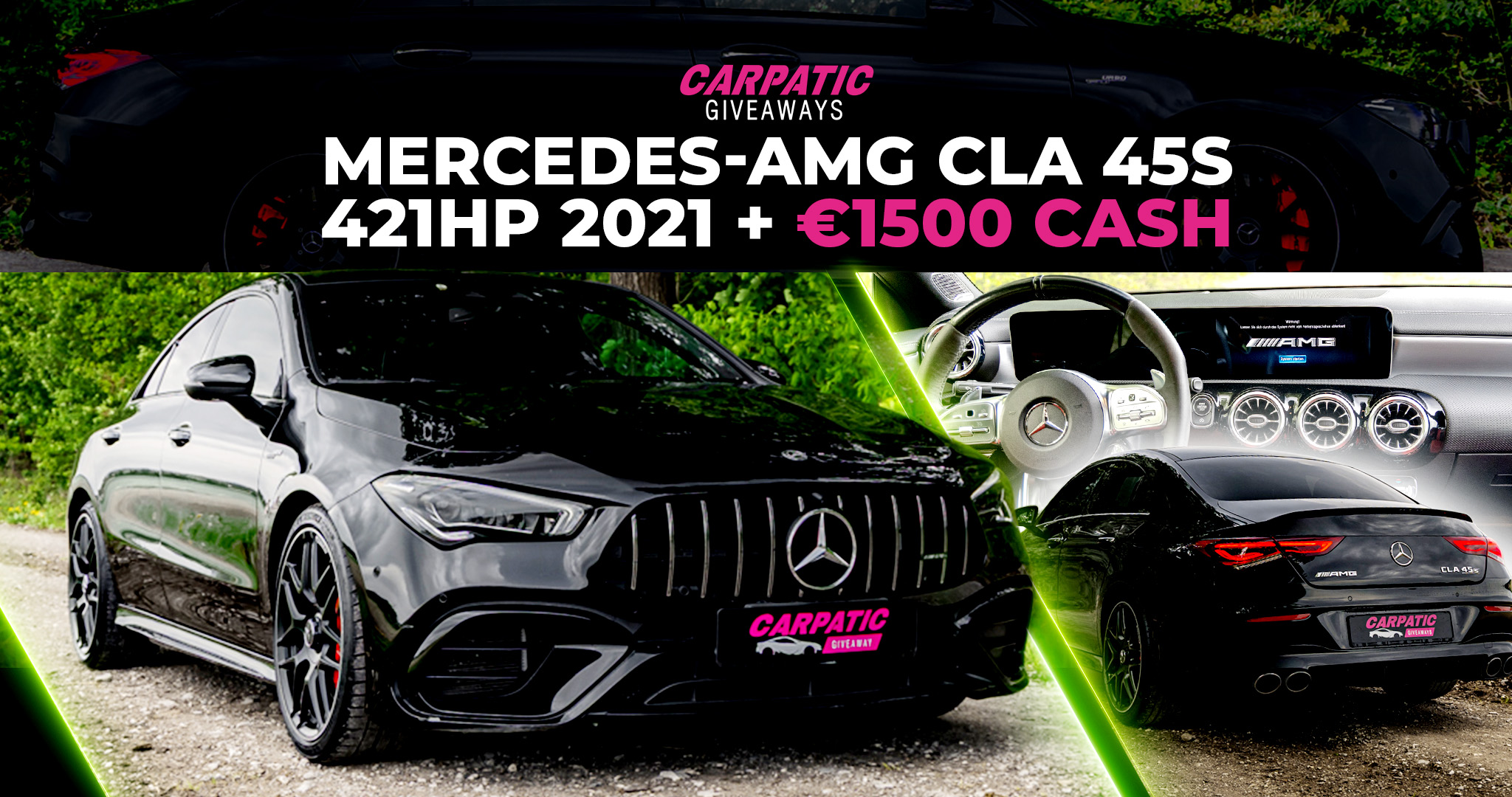 Mercedes-AMG CLA 45s (421hp) 2021 + €1500 POCKET MONEY