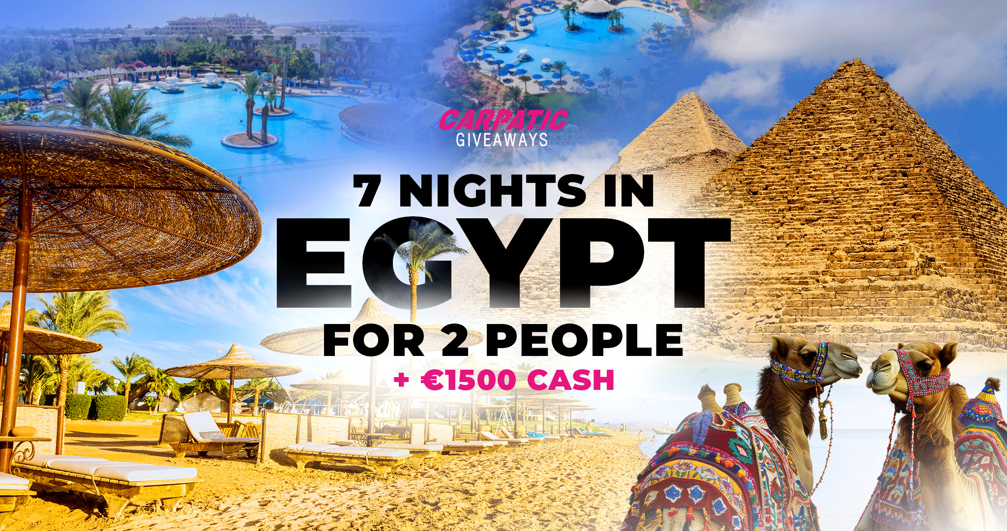 7 Nights In Egypt For 2 People + €1500 Pocket Money #2