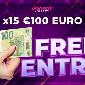 FREE ENTRY – x15 €100 EUROS #24