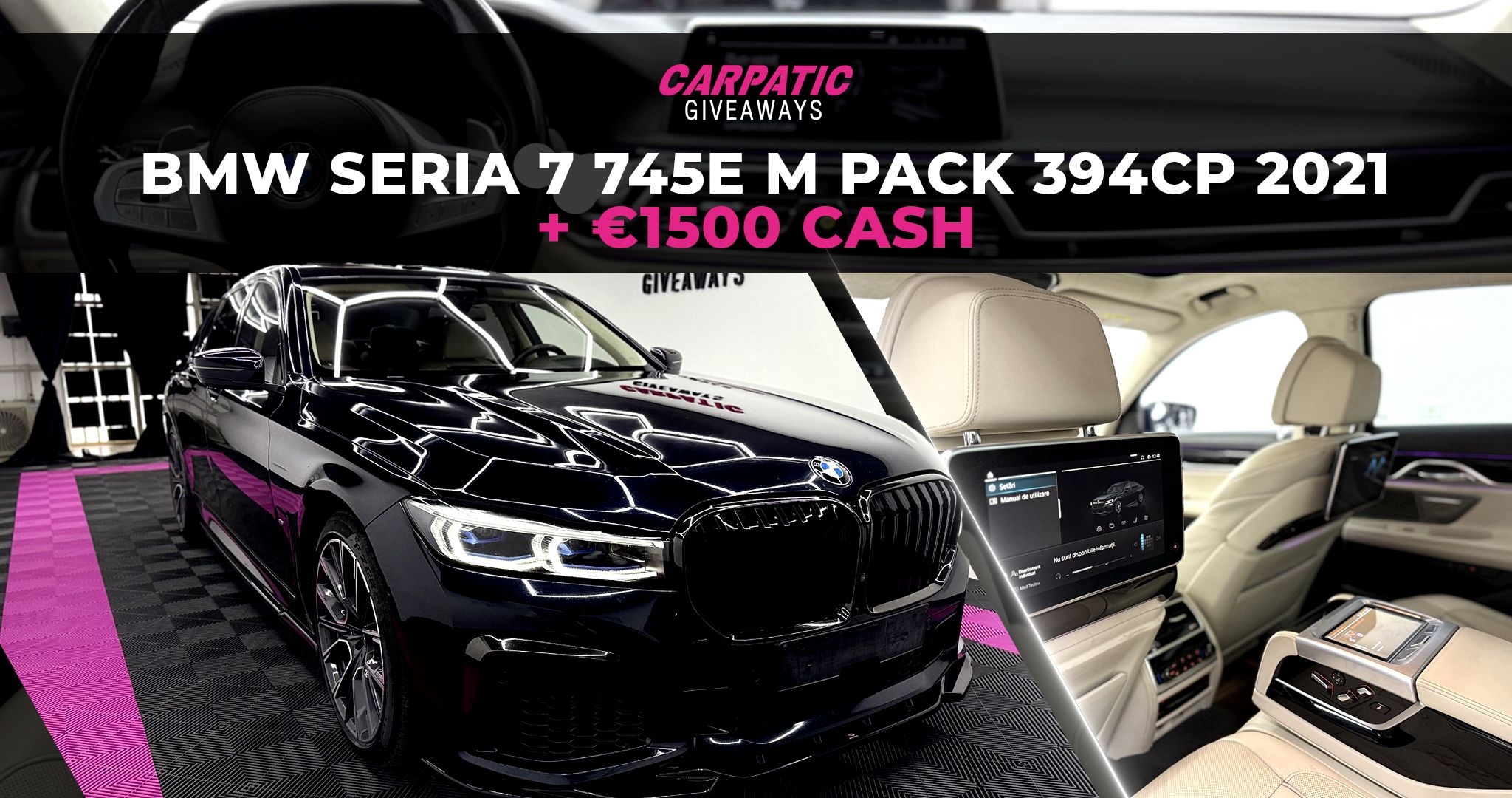 BMW Seria 7 745E M Pack 394CP 2021 + €1500 POCKET MONEY
