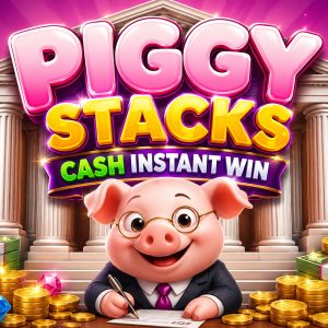 Piggy Stacks! Cash Instant Win