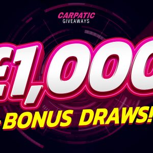 £1000 Cash + Bonus Draws
