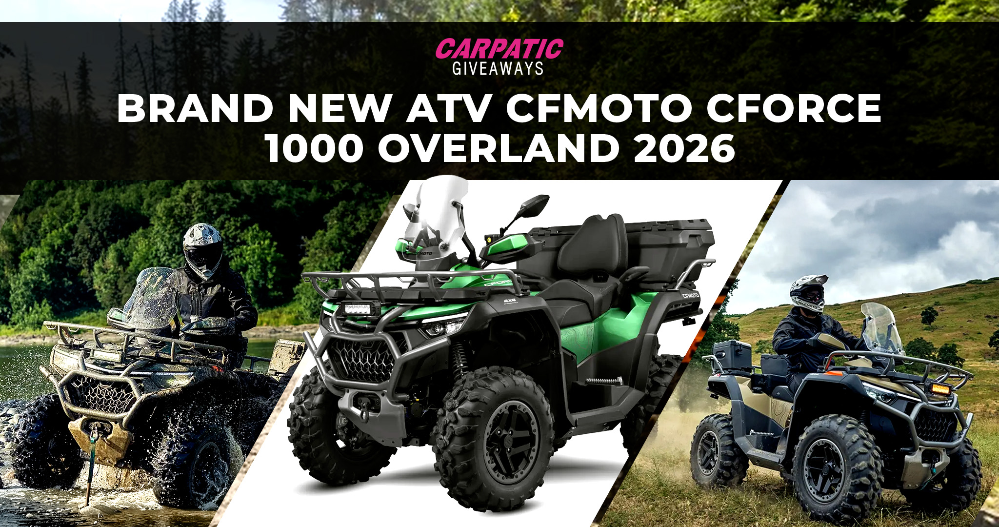 BRAND NEW ATV CFMOTO CFORCE 1000 OVERLAND 2026