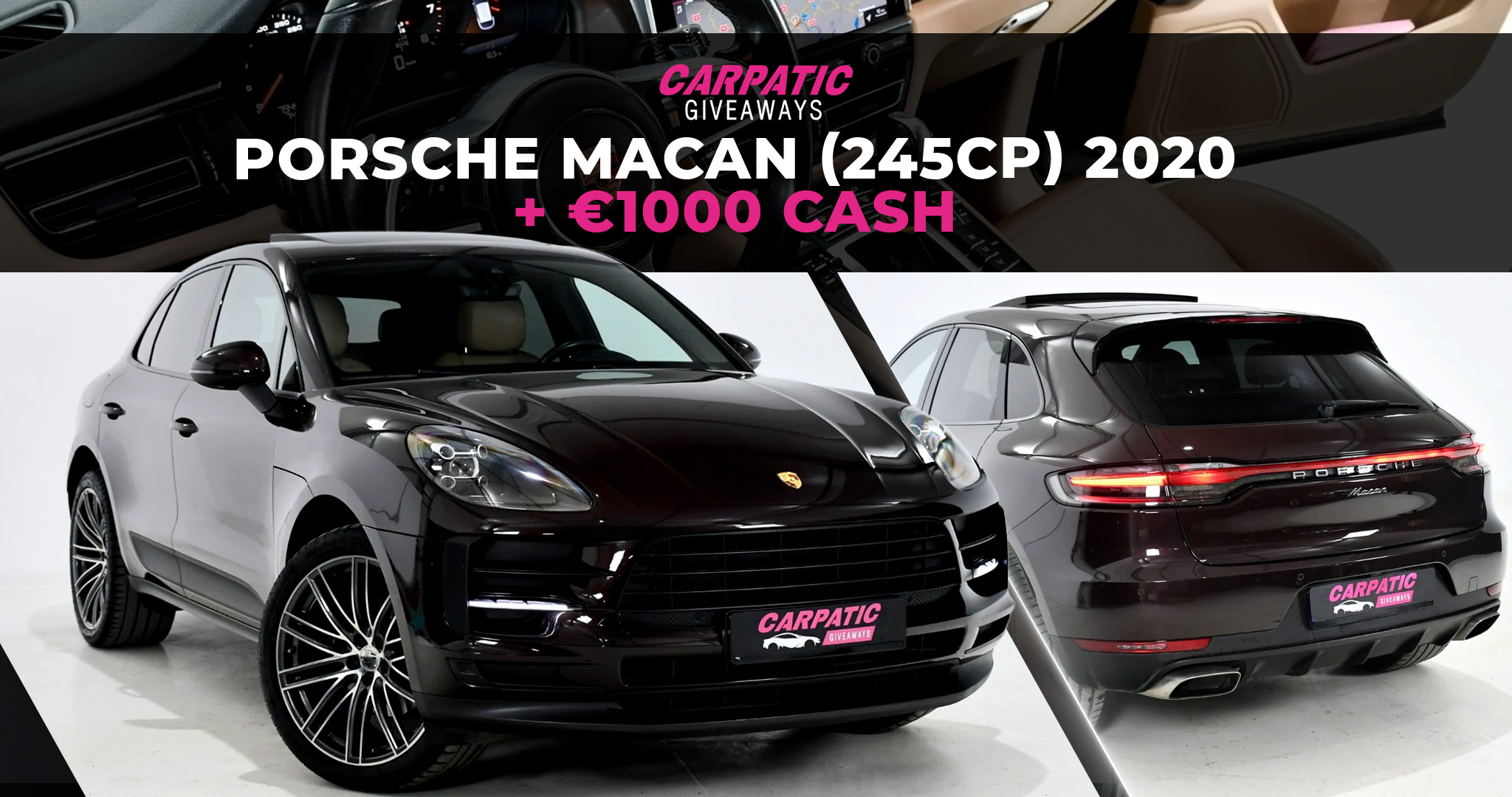 Porsche Macan (245CP) 2020 + €1000 POCKET MONEY
