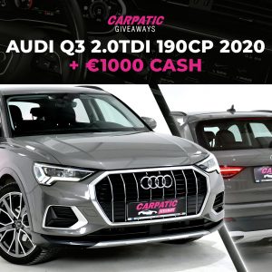 Audi Q3 2.0TDI 150HP 2020 + €1000 POCKET MONEY