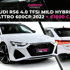 Audi RS6 4.0 TFSI Mild Hybrid Quattro 600CP 2022 + €1500 POCKET MONEY