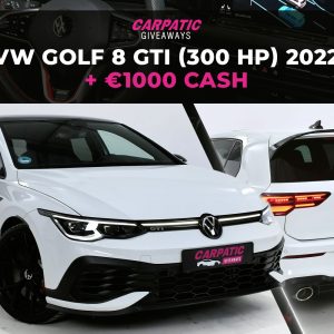 VW GOLF 8 GTI (300 HP) 2022 + €1000 POCKET MONEY