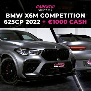 BMW X6M Competition 625CP 2022 + €1000 POCKET MONEY
