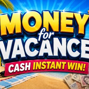 Money for Vacance - Cash Instant Win!