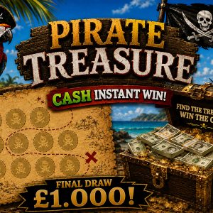 Pirate Treasure - Cash Instant Win!