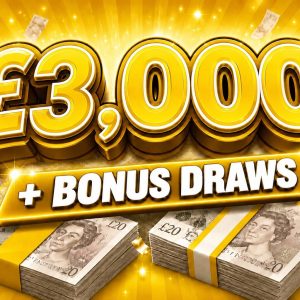 £3,000 Cash + Bonus Draws #16