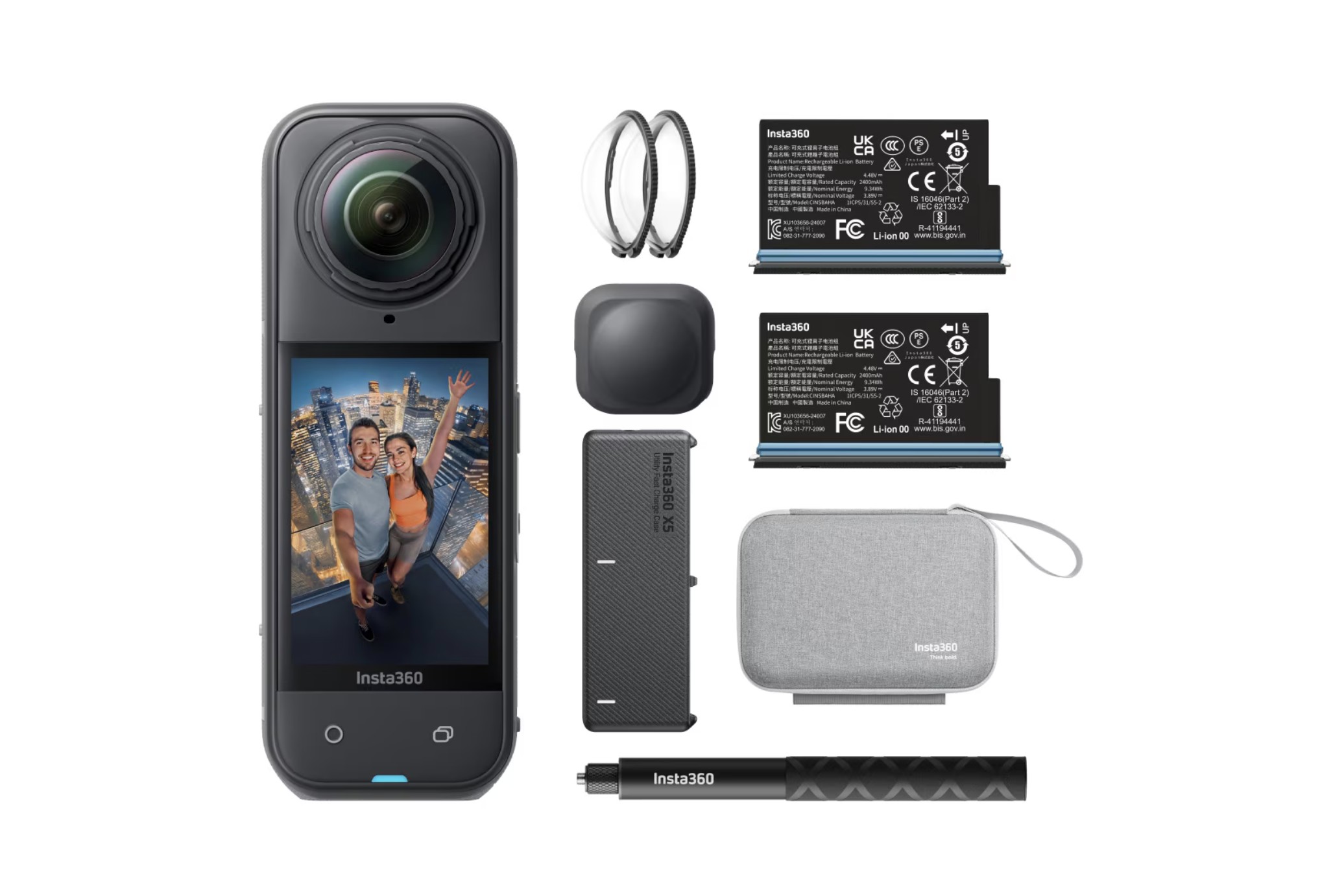Insta360 X5 8K 360° Action Camera – Essentials Bundle - Image 2